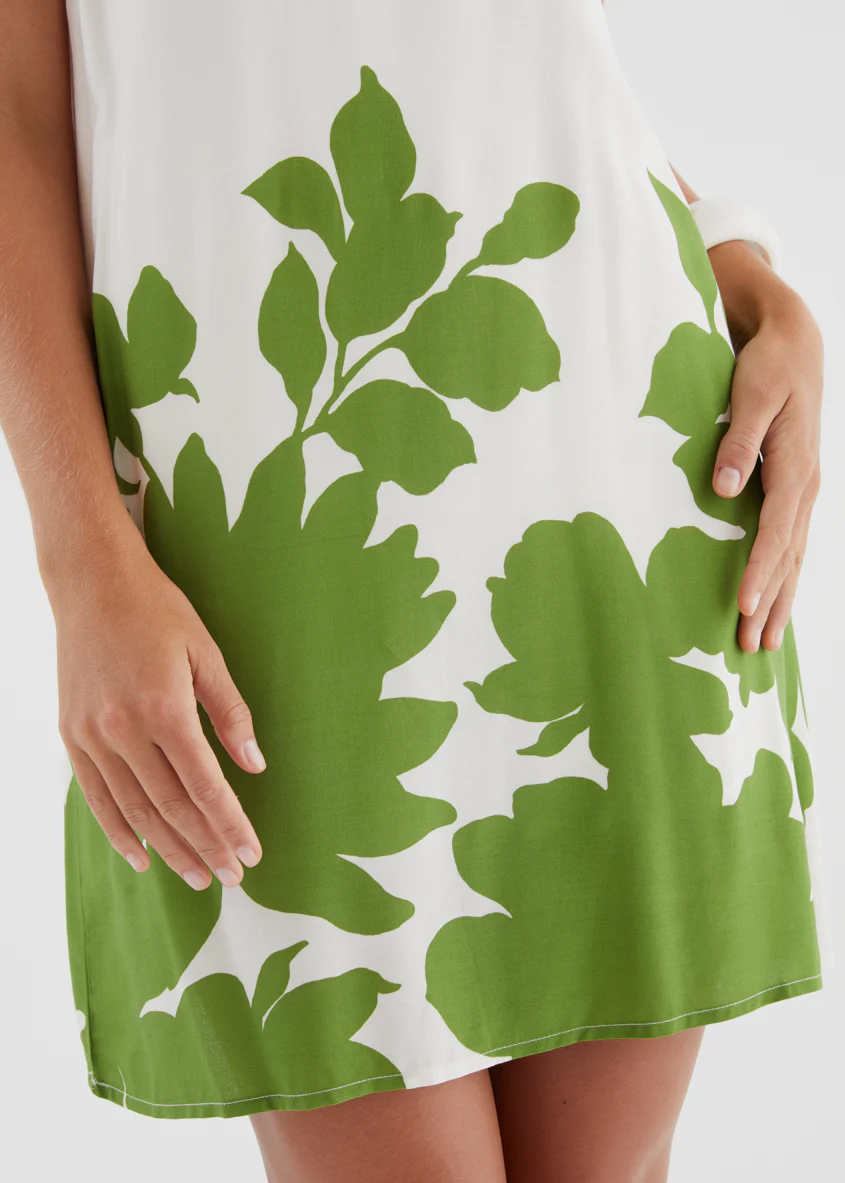 Aaralyn Dress - Matcha Leaf - Image 8