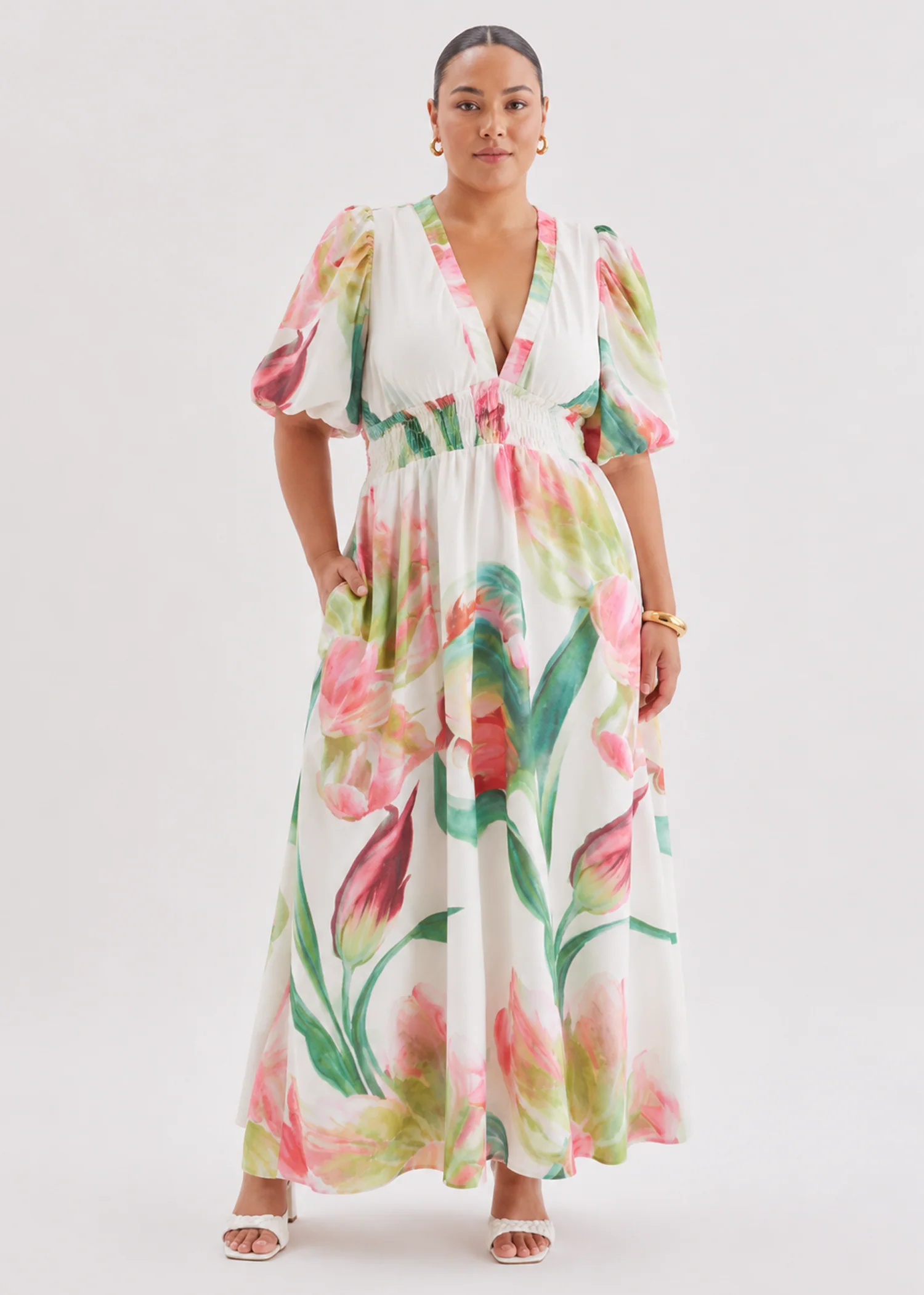 Abbey Maxi Dress - Pink Orchid - Image 5