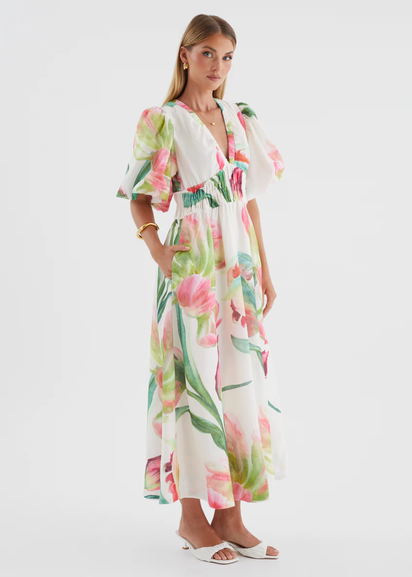 Abbey Maxi Dress - Pink Orchid - Image 8