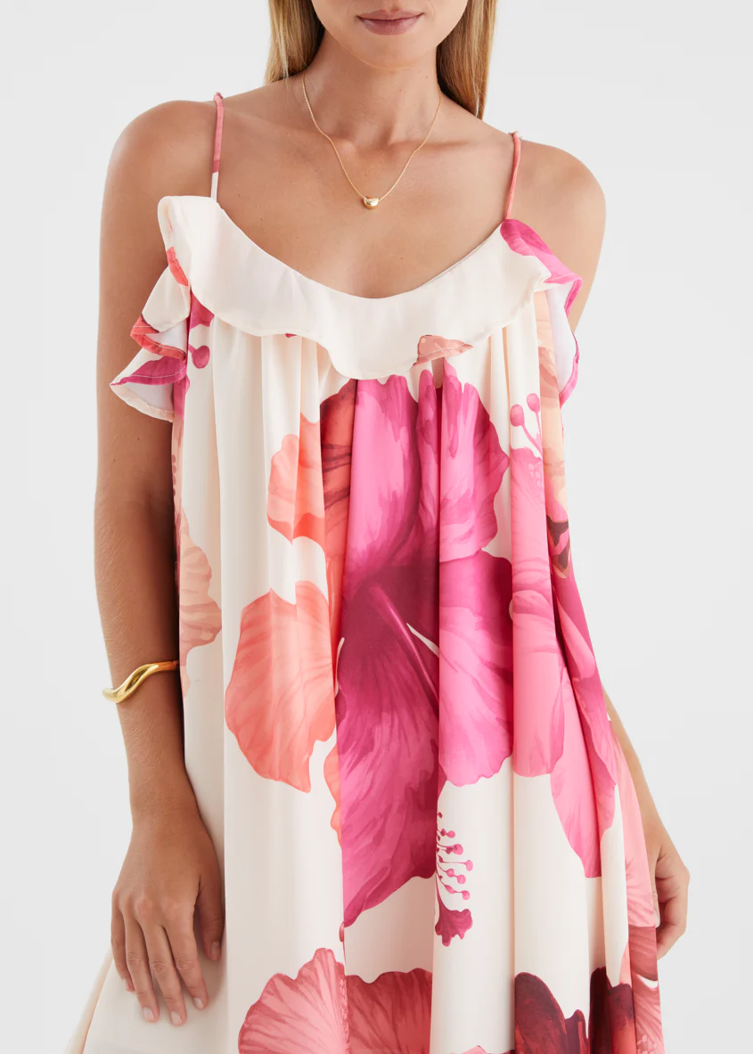 Abianne Dress - Fuchsia Floral - Image 10