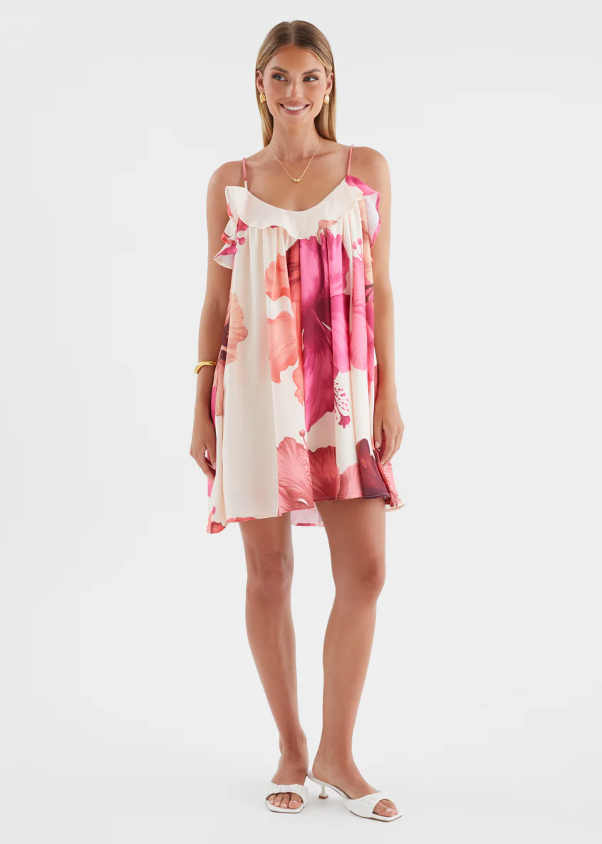 Abianne Dress - Fuchsia Floral - Image 7