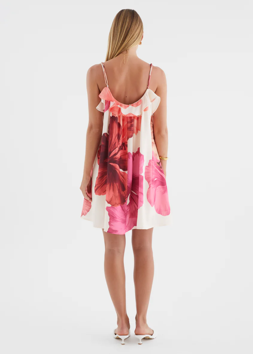Abianne Dress - Fuchsia Floral - Image 9
