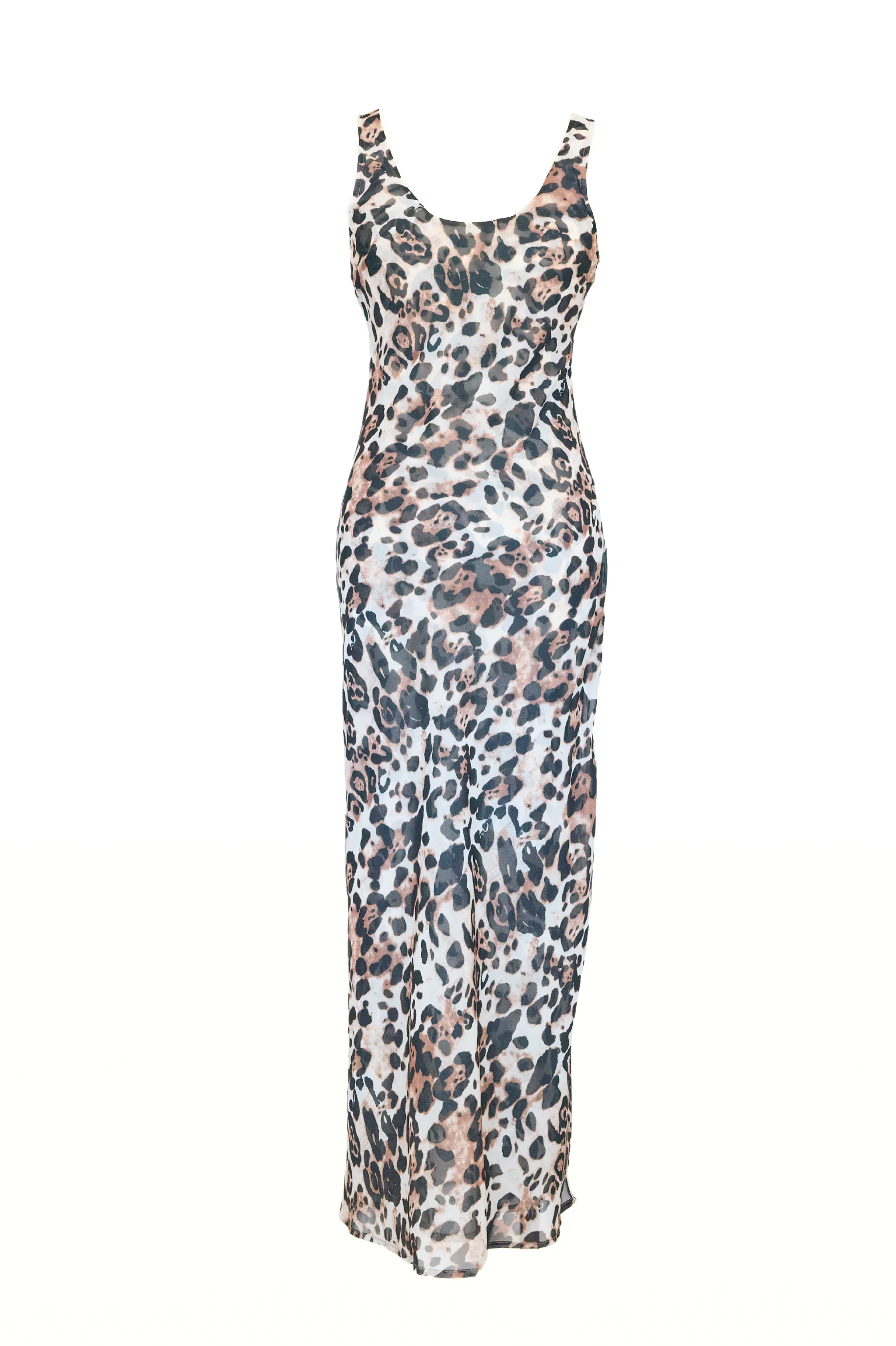 Abio Midi Dress - Leopard - Image 4