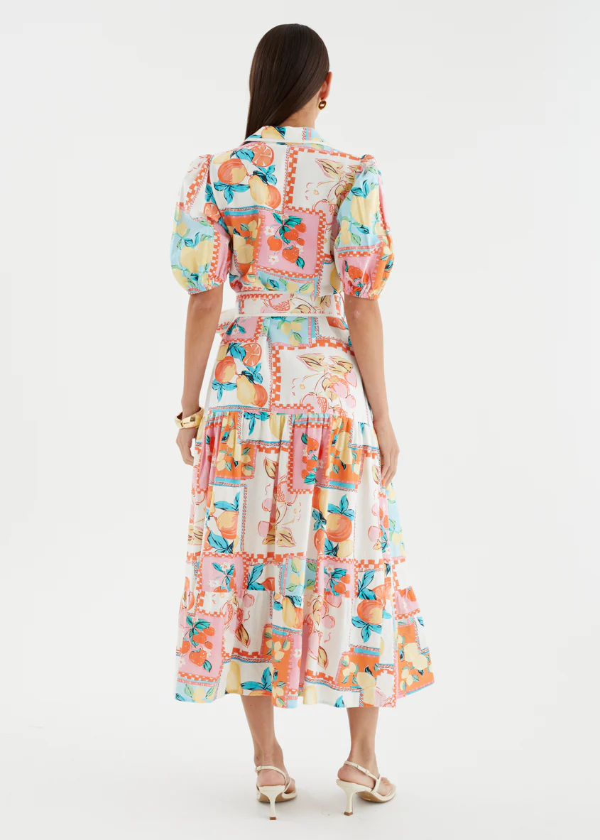 Acer Maxi Dress - Tropical Tile - Image 7