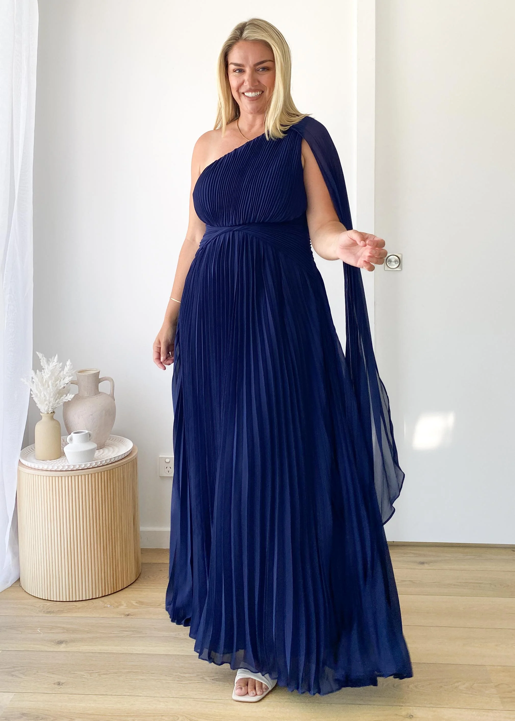 Affirmation Maxi Dress - Navy - Image 9