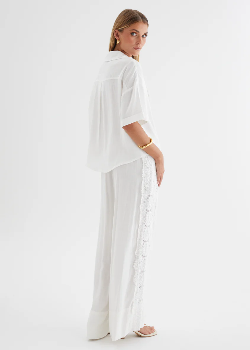 Airlie Pants - White Lace - Image 6