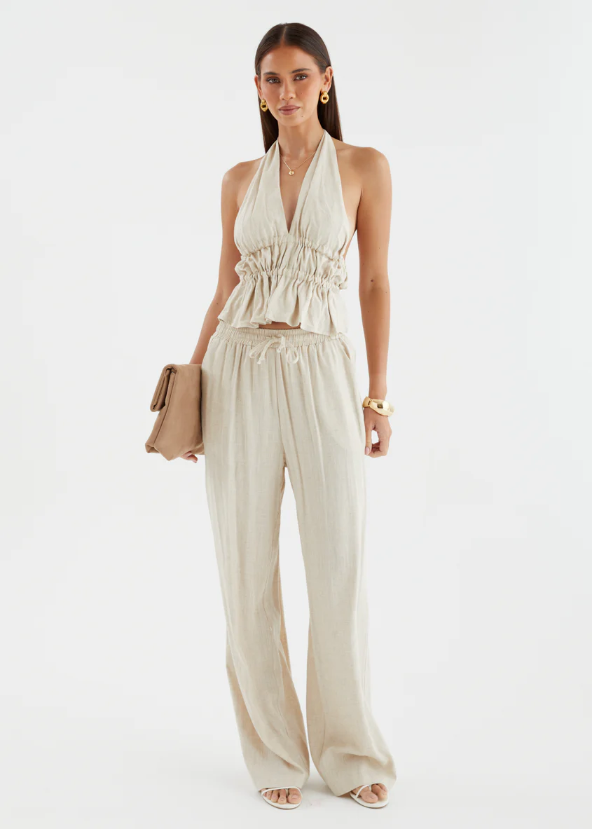 Akira Pants - Beige - Image 3