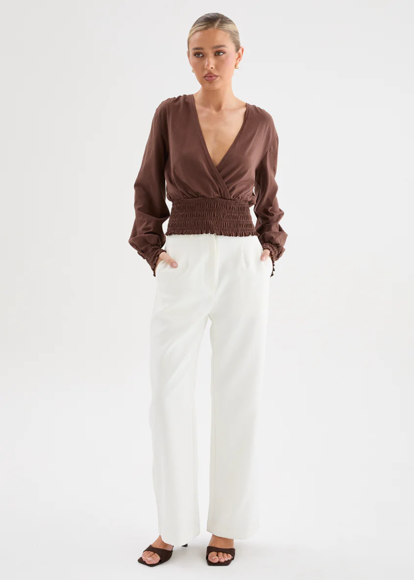 Alentina Top - Chocolate - Image 2