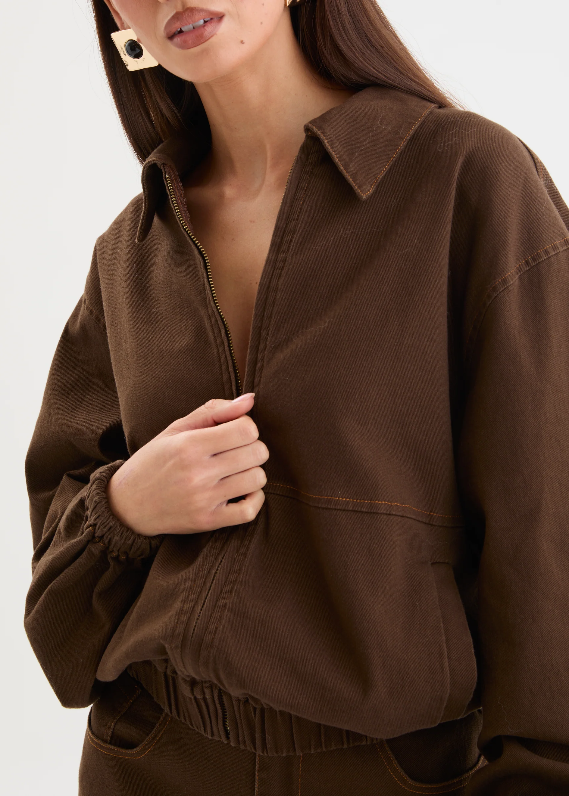Alexaver Jacket - Choc - Image 10