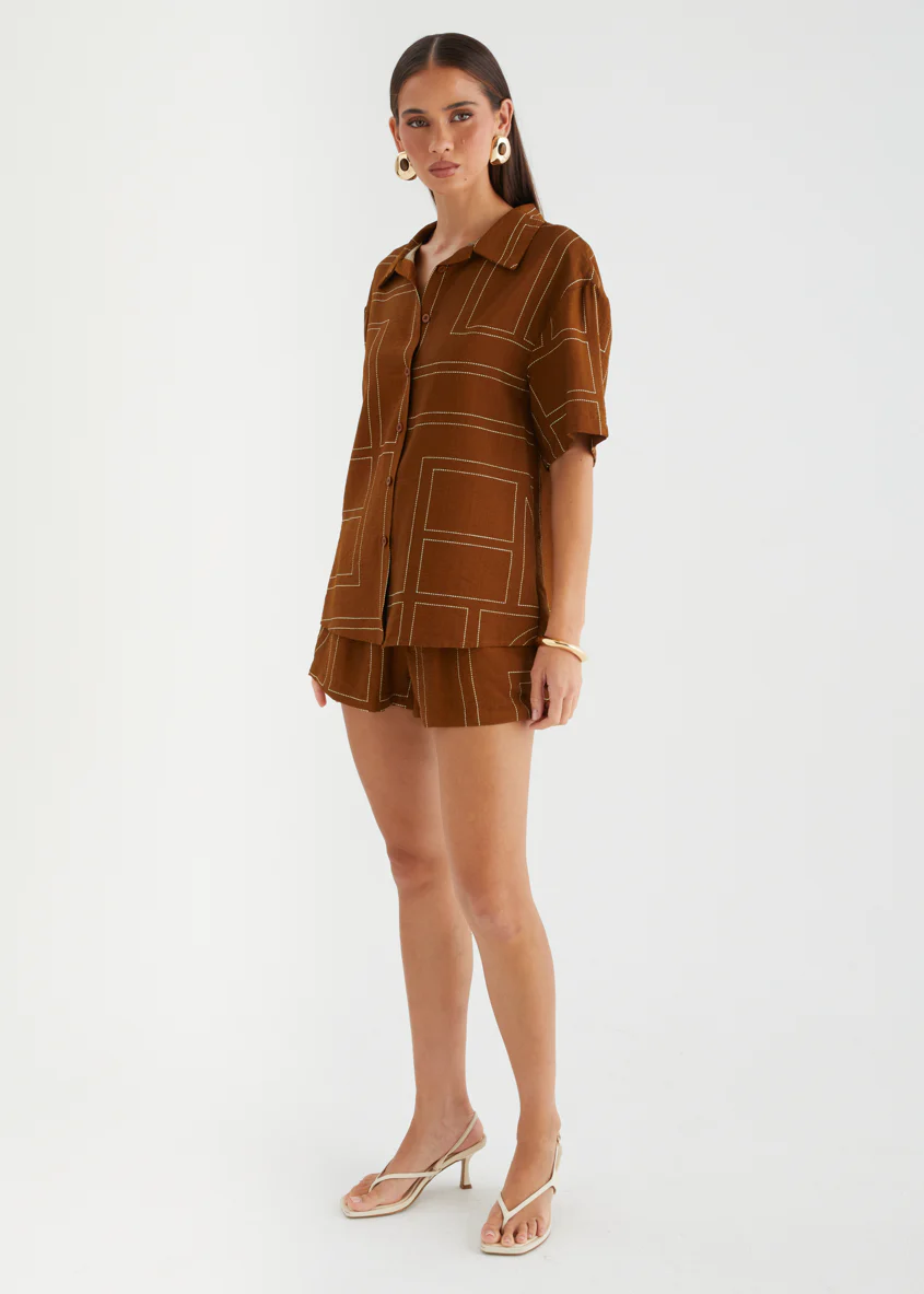 Alysse Set - Brown Geo - Image 5