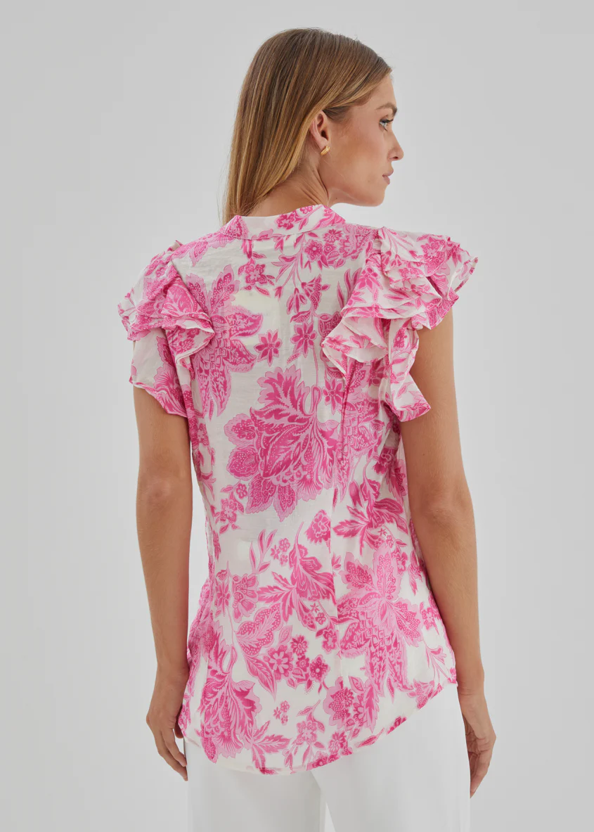 Alyssia Blouse - Pink Bloom - Image 7