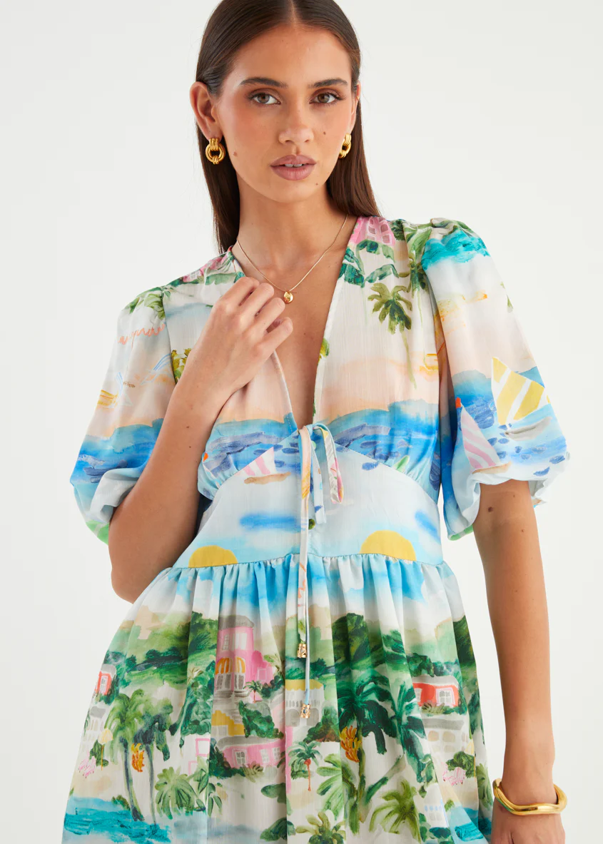 Amatia Dress - Tropical Coast - Image 8