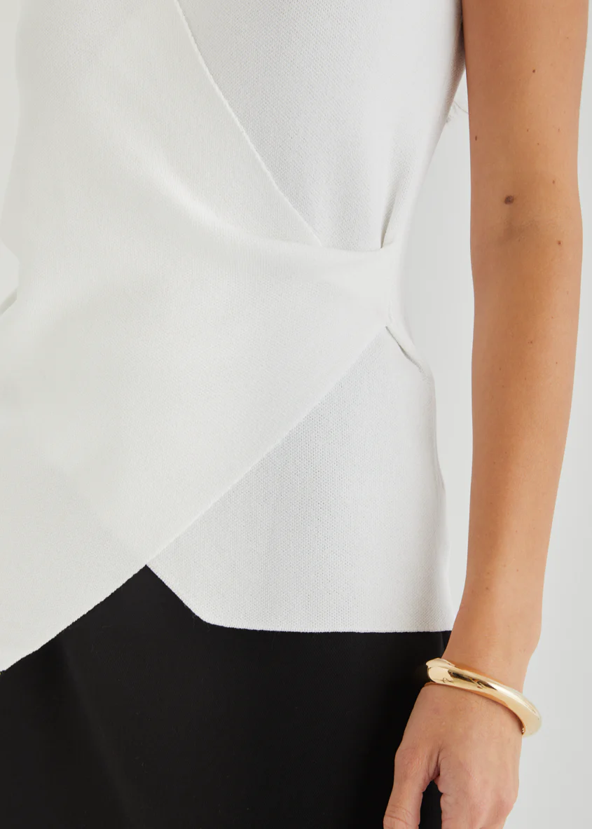 Anayah Knit Top - White - Image 9