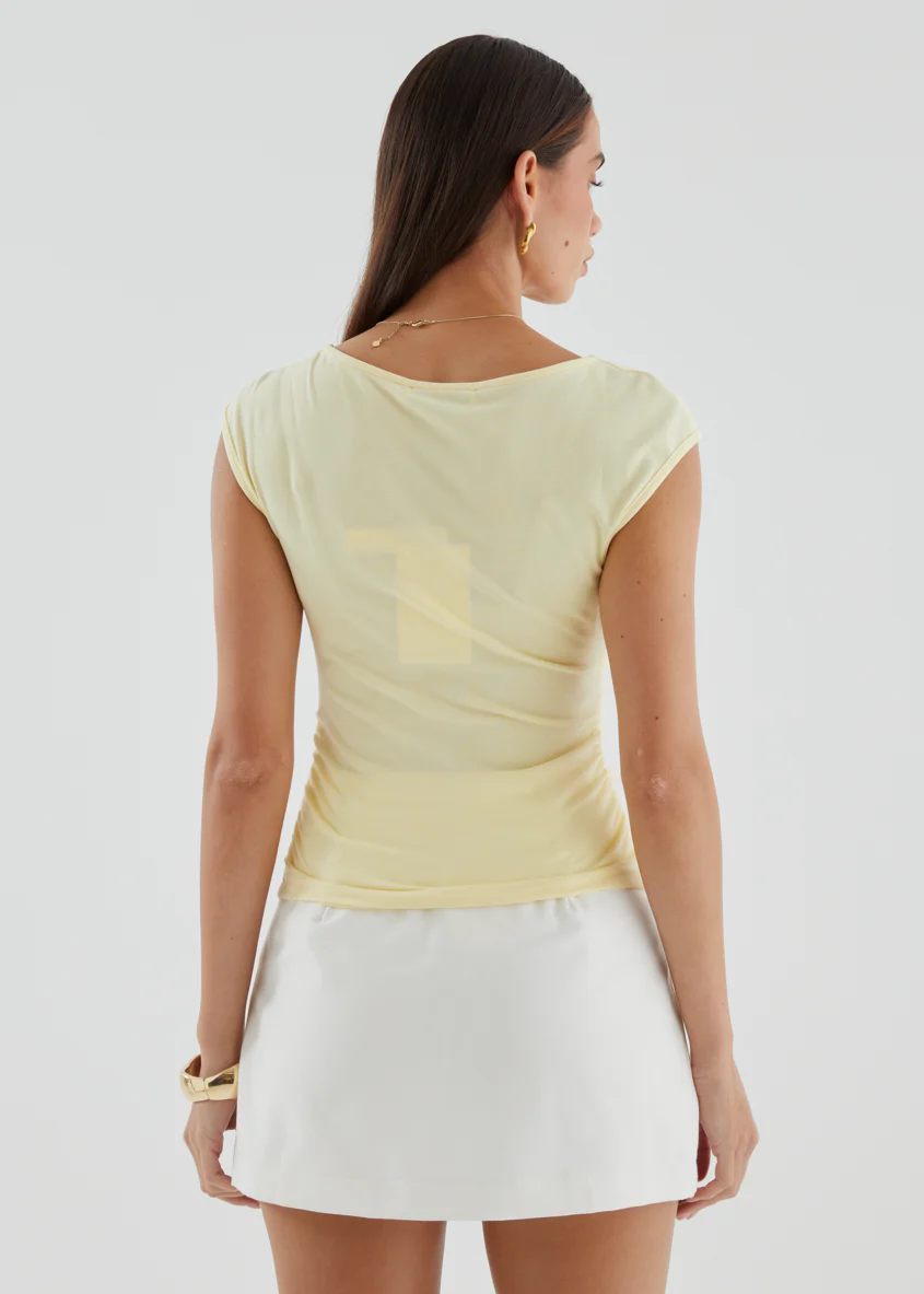 Anellia Top - Lemon - Image 8
