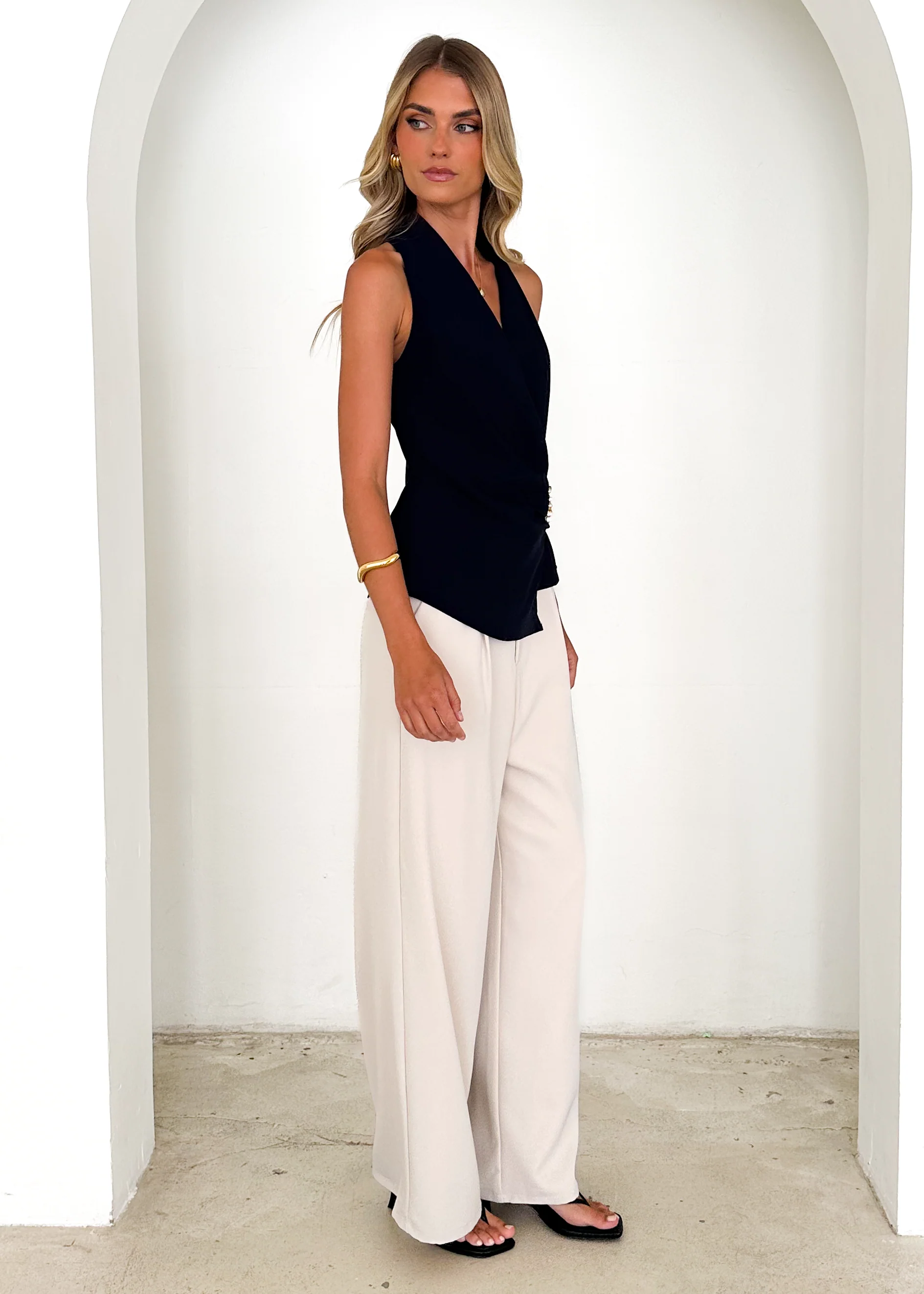 Angela Top - Navy - Image 4
