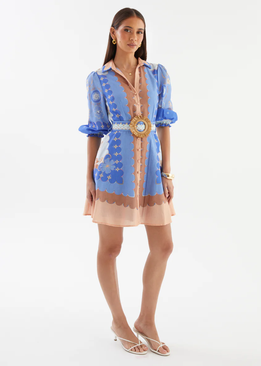 Angelica Dress - Blue Moon - Image 6