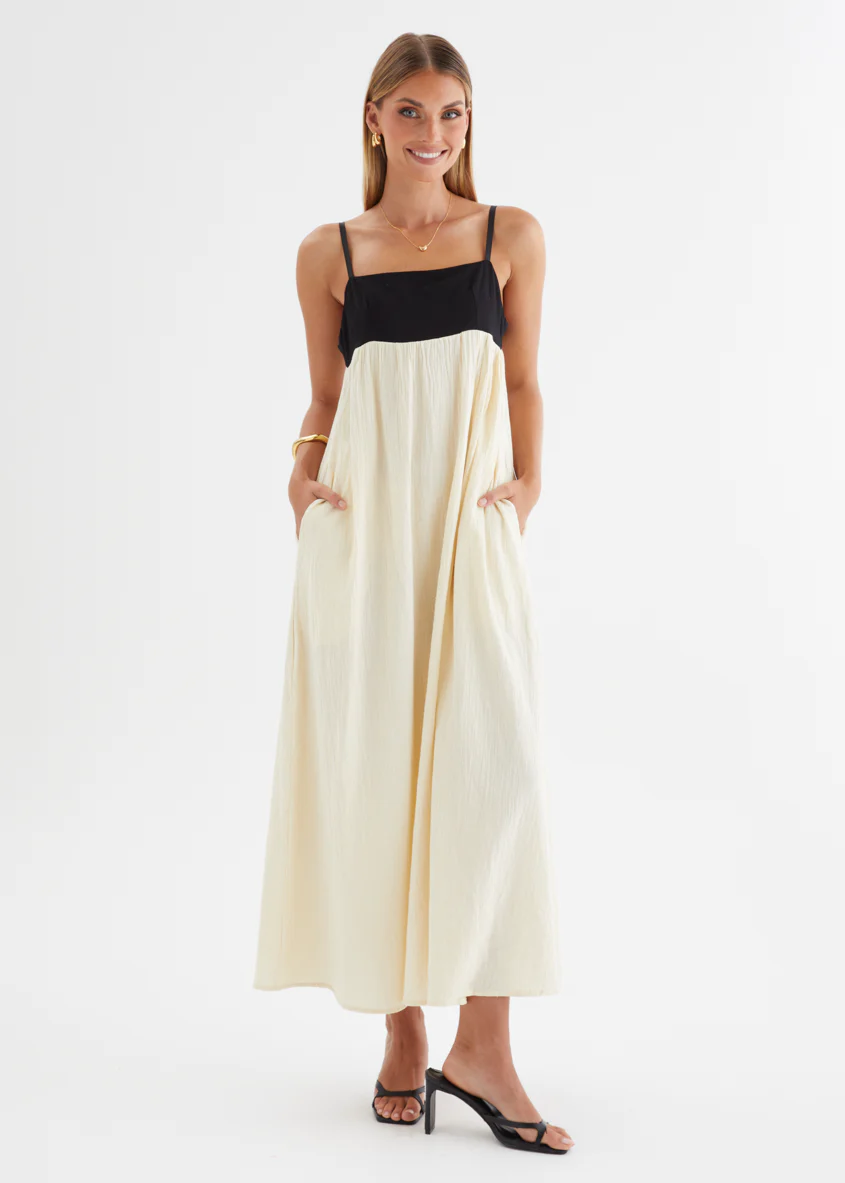 Angelika Maxi Dress - Buttermilk - Image 6