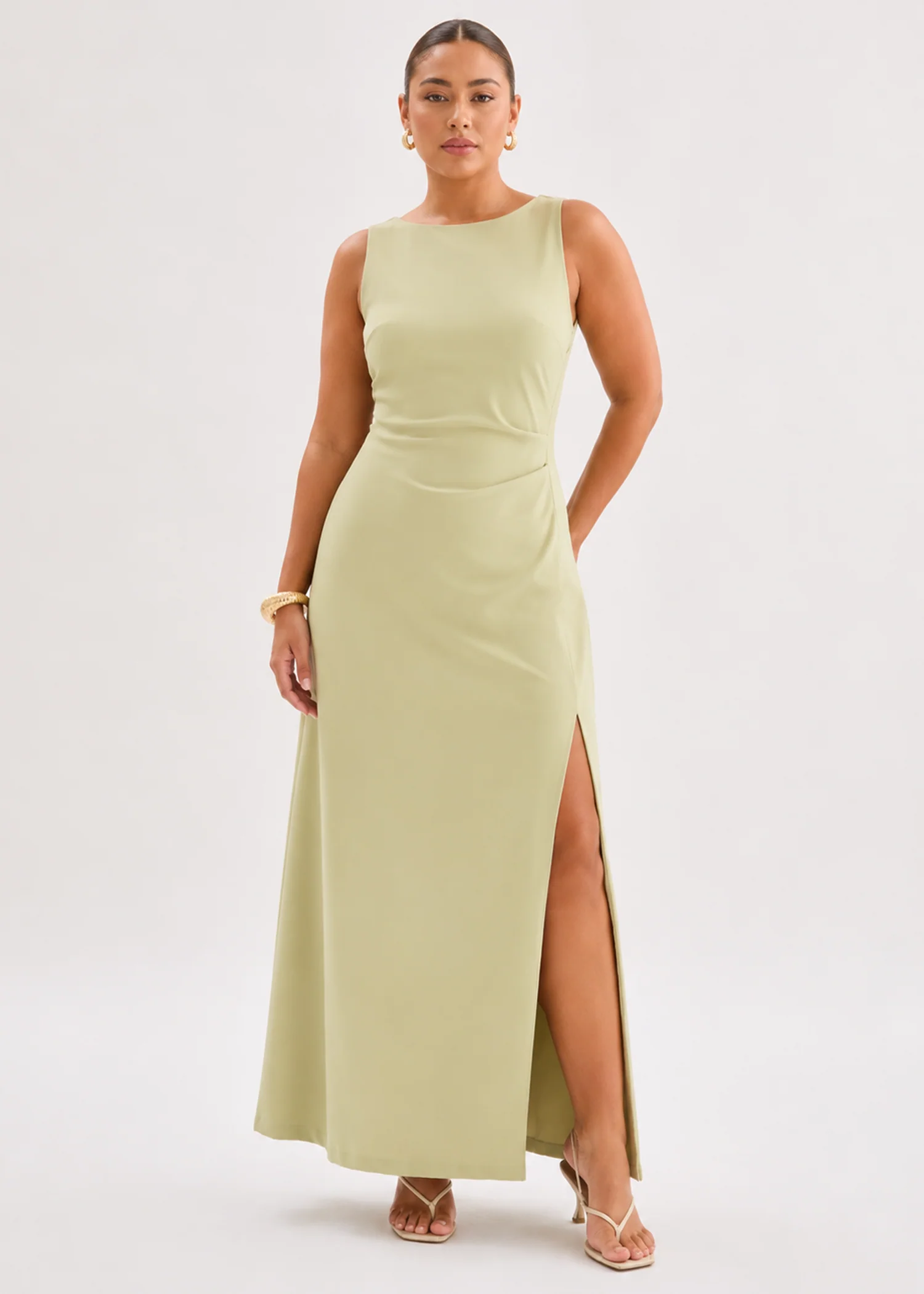 Annalise Maxi Dress - Sage - Image 5