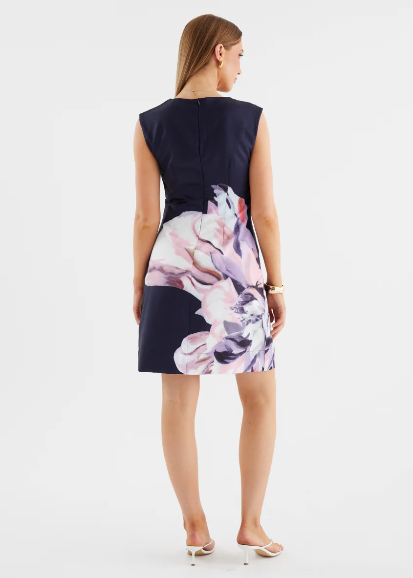 Antonella Dress - Navy Blossom - Image 8