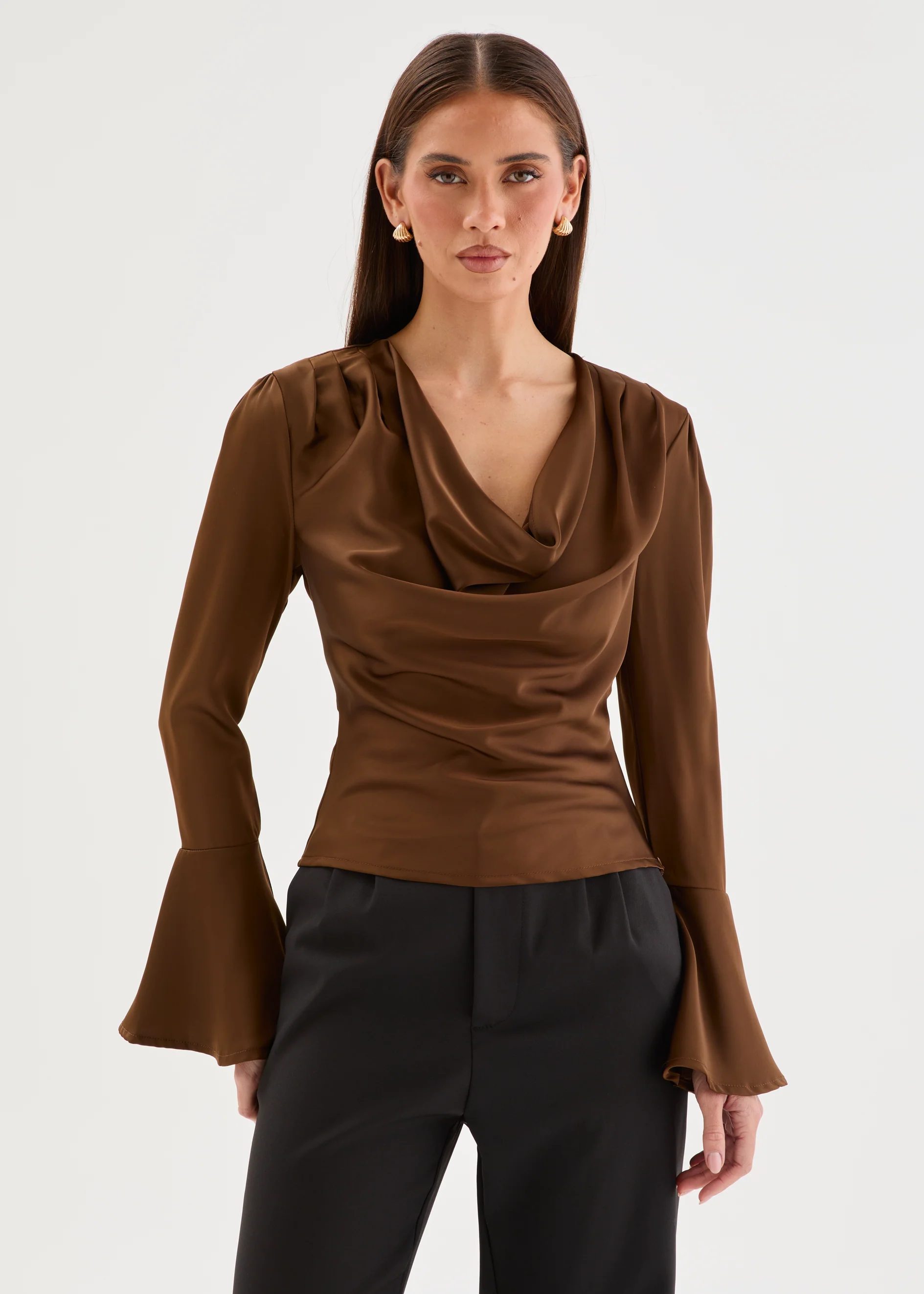 Ariannah Top - Chocolate - Image 2