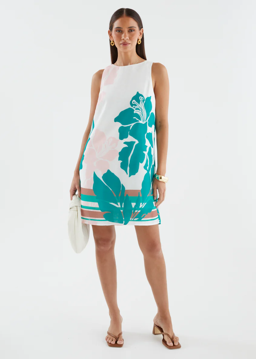 Arianne Dress - Jade Floral