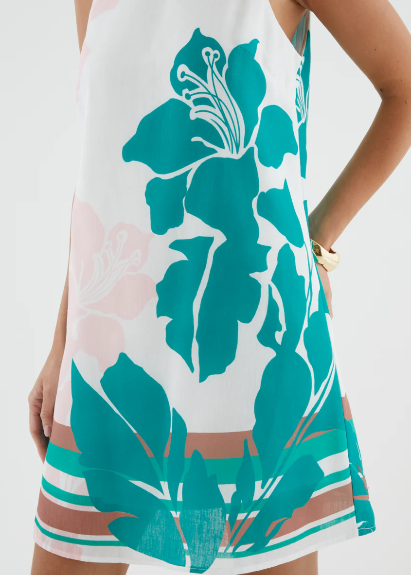 Arianne Dress - Jade Floral - Image 9