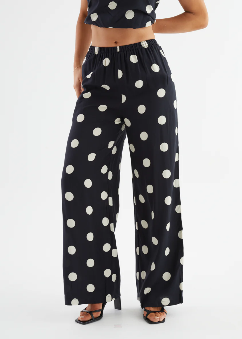 Artie Pants - Black Polka Dot - Image 12