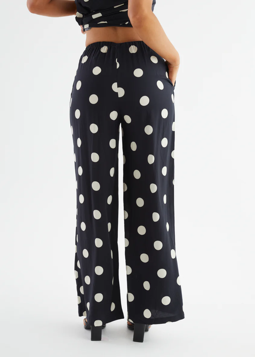 Artie Pants - Black Polka Dot - Image 13