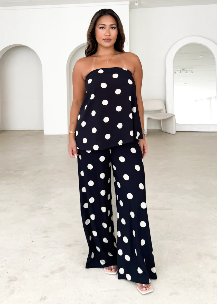 Artie Pants - Black Polka Dot - Image 7