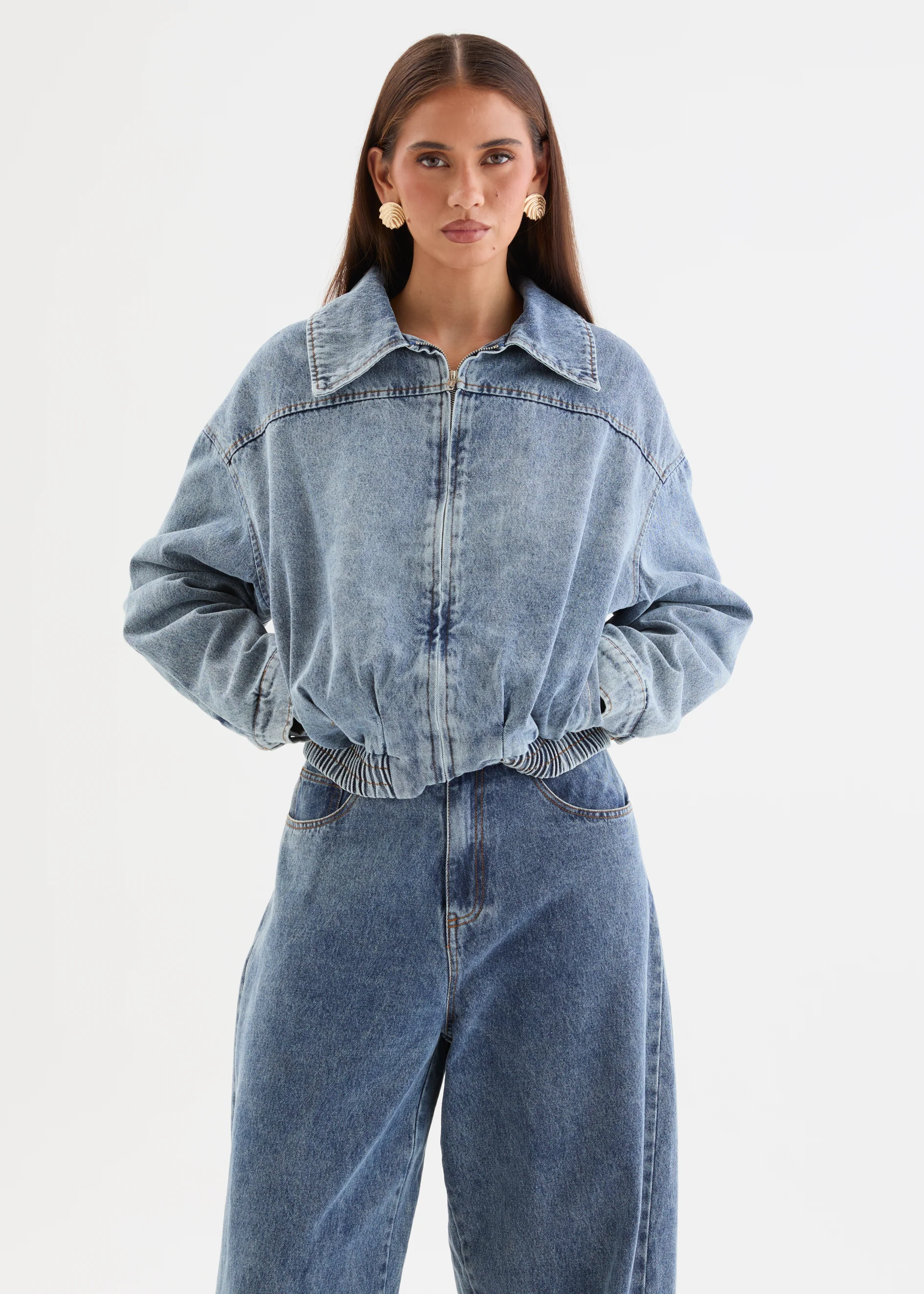 Astoria Jacket - Blue Wash - Image 3