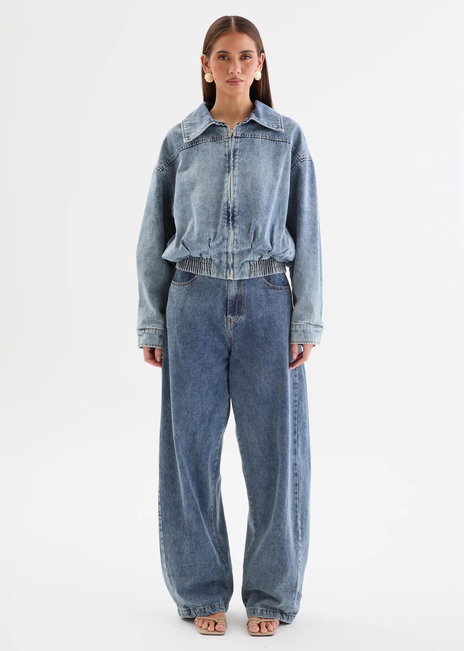 Astoria Jacket - Blue Wash - Image 4