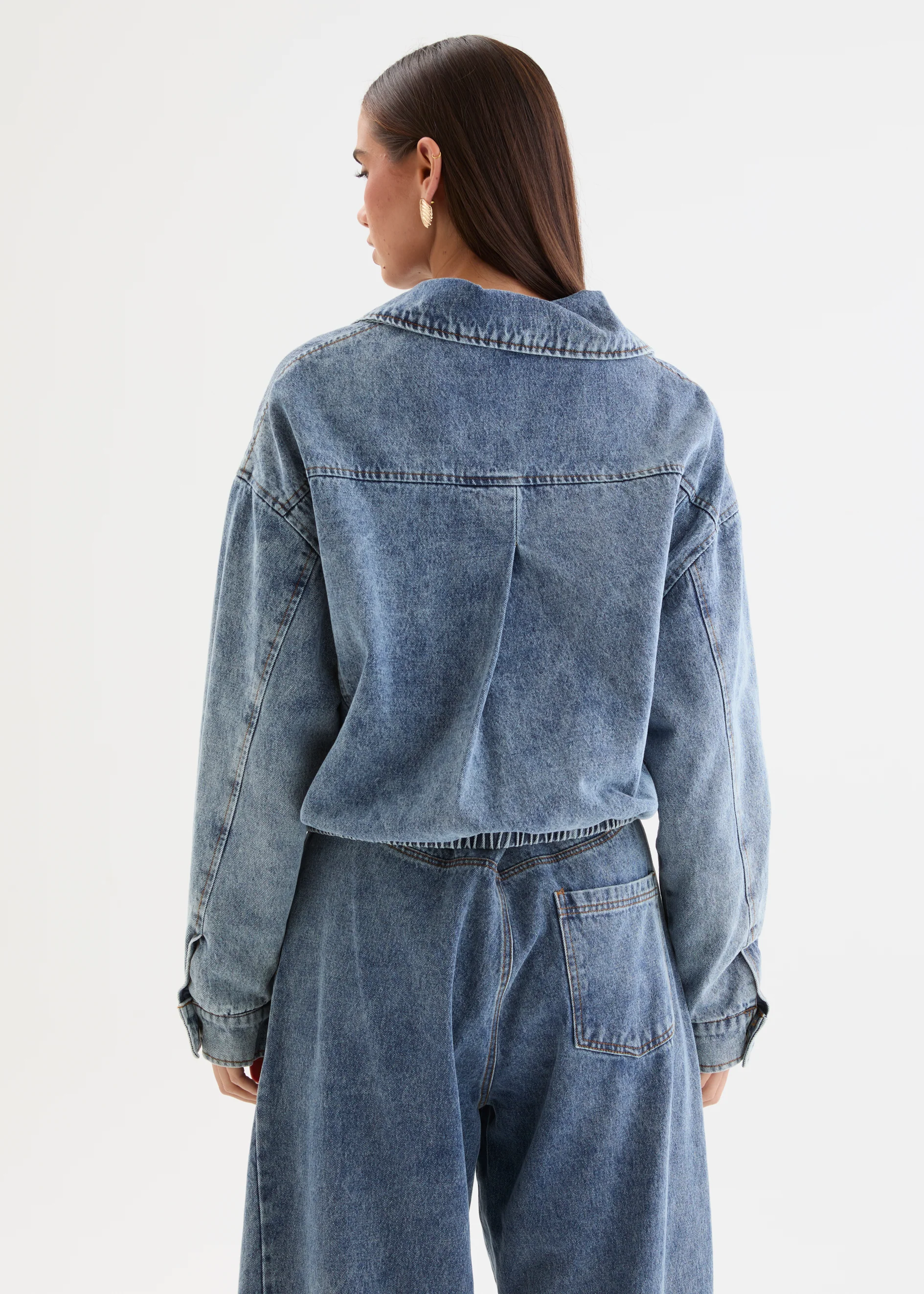Astoria Jacket - Blue Wash - Image 9