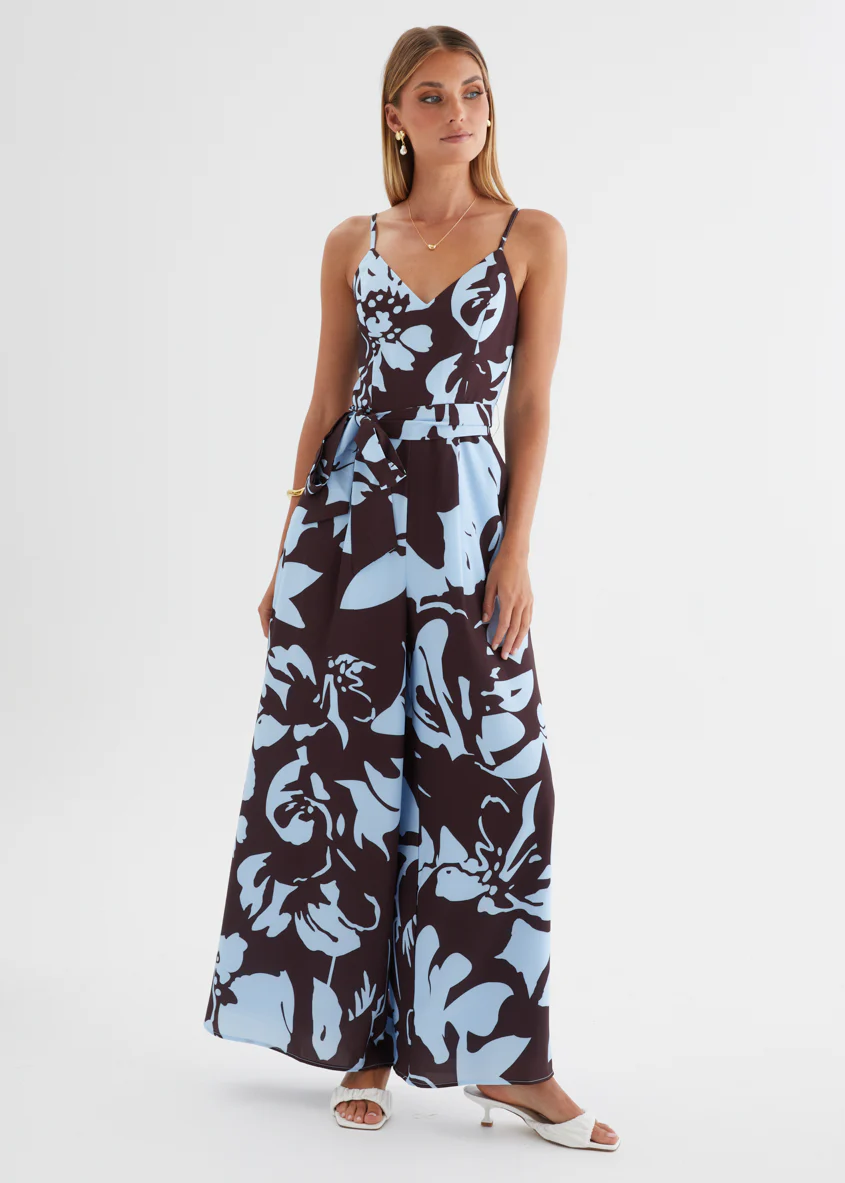 Atarah Pantsuit - Blue Espresso - Image 3