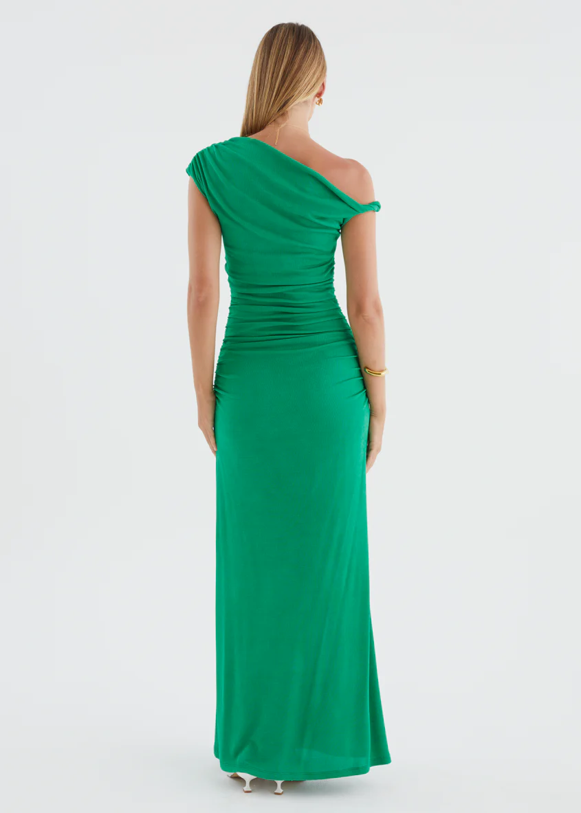 Atlantis Midi Dress - Green - Image 15