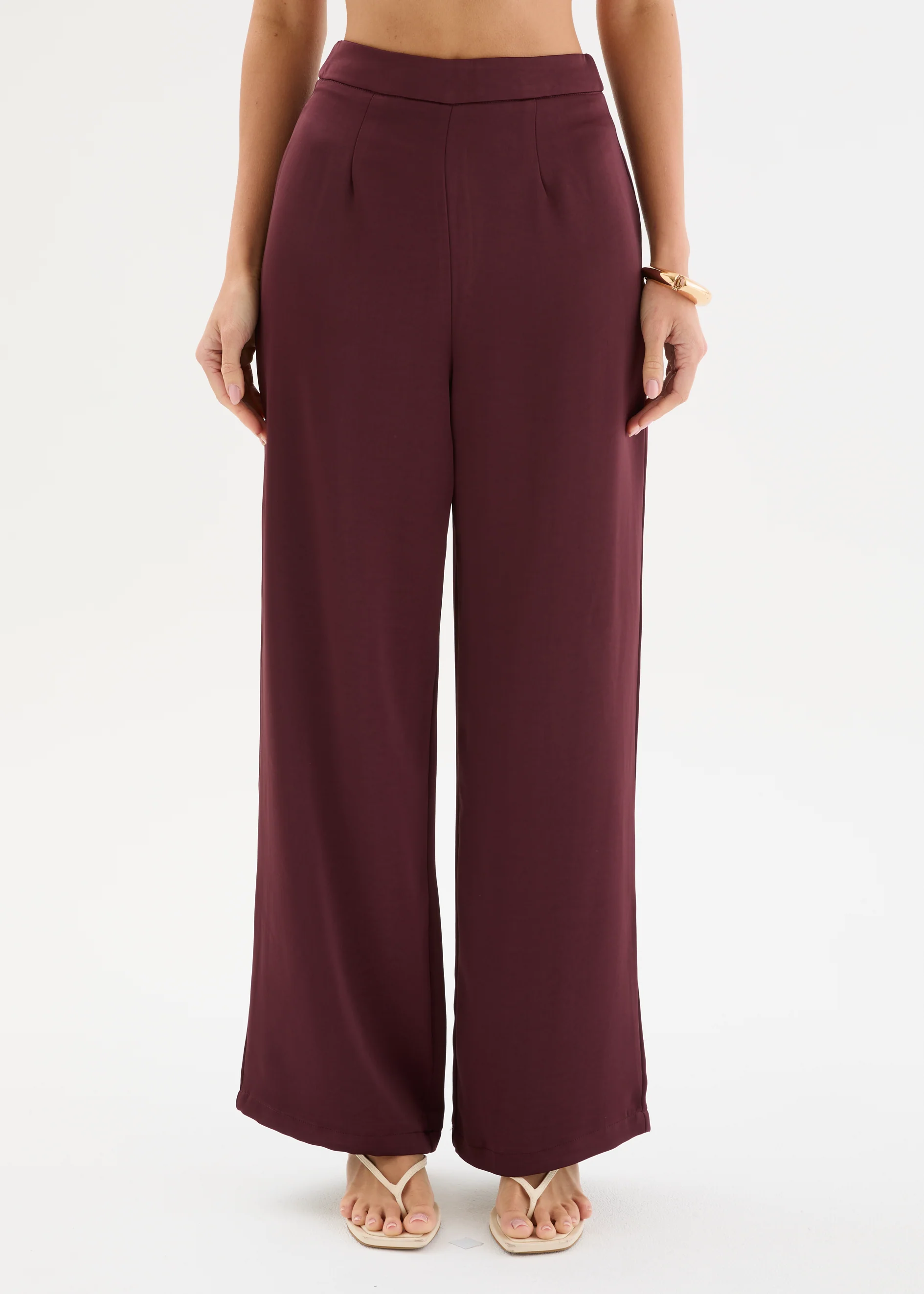 Baldwin Pants - Maroon - Image 2