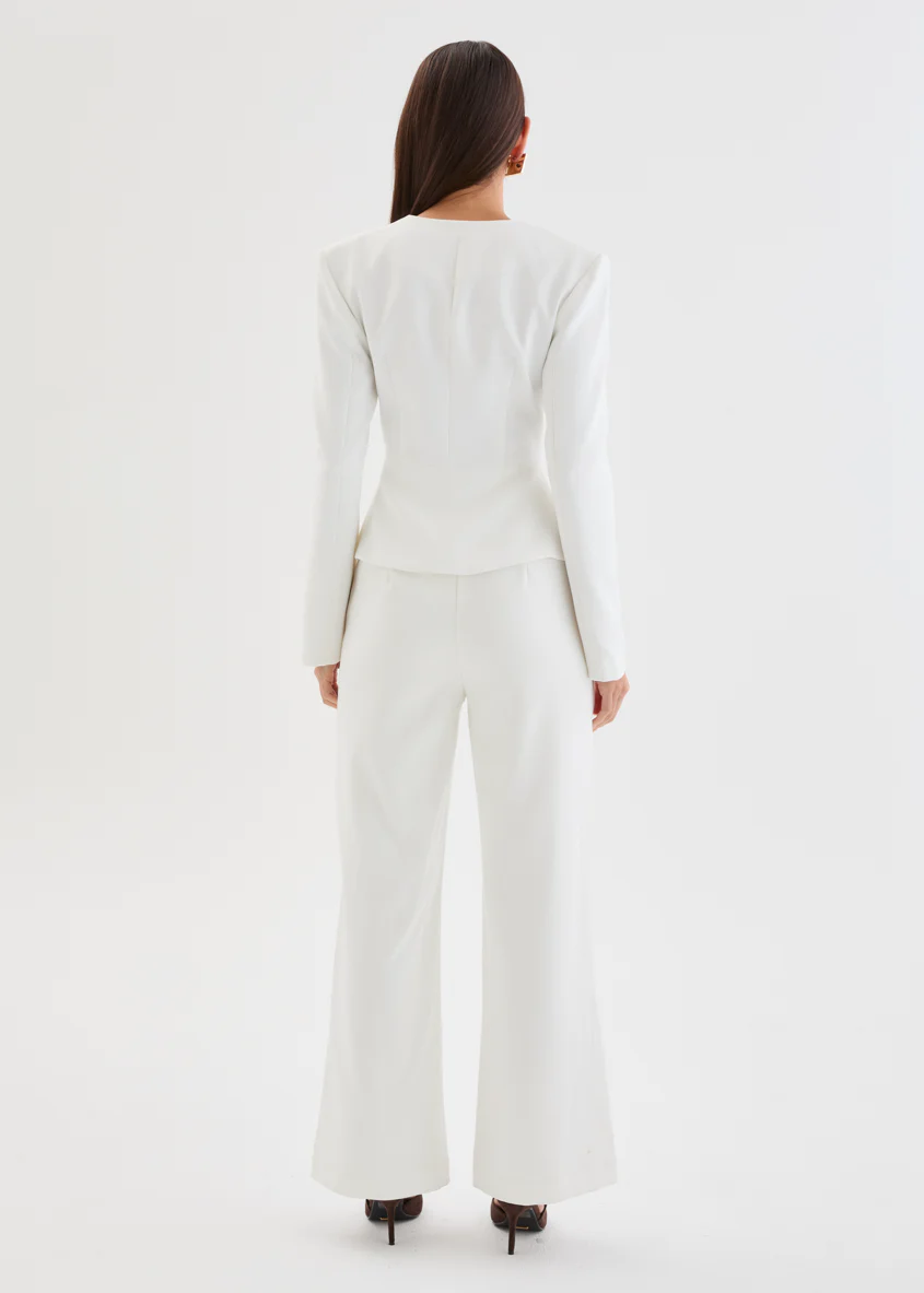 Bellamy Blazer - White - Image 6