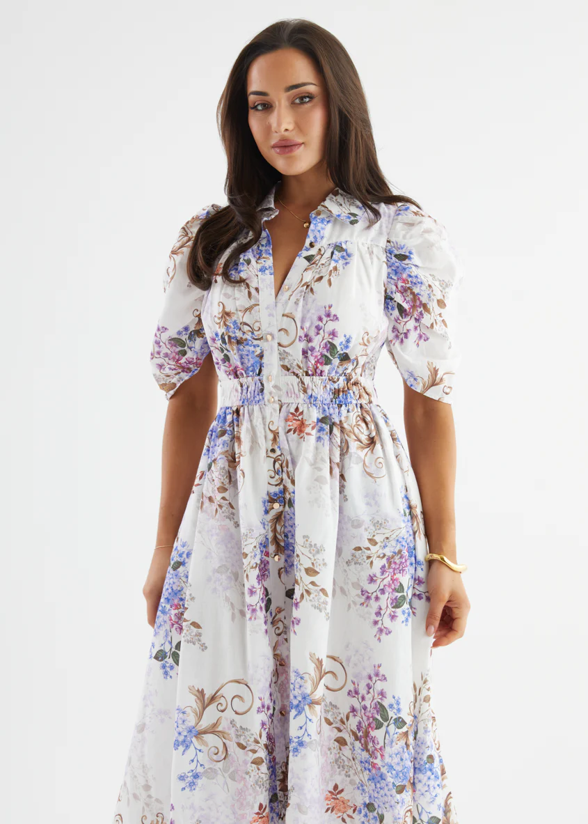 Bolt Maxi Dress - Lavender Blossom - Image 6