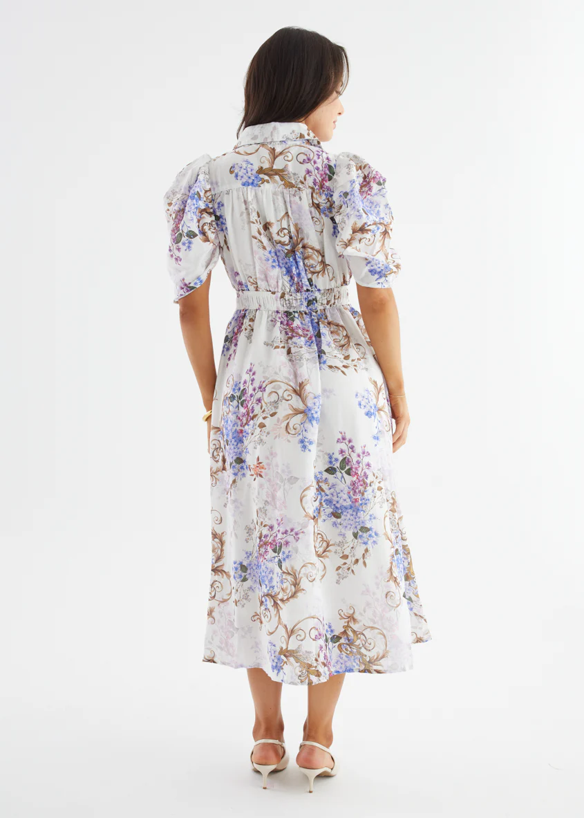 Bolt Maxi Dress - Lavender Blossom - Image 8