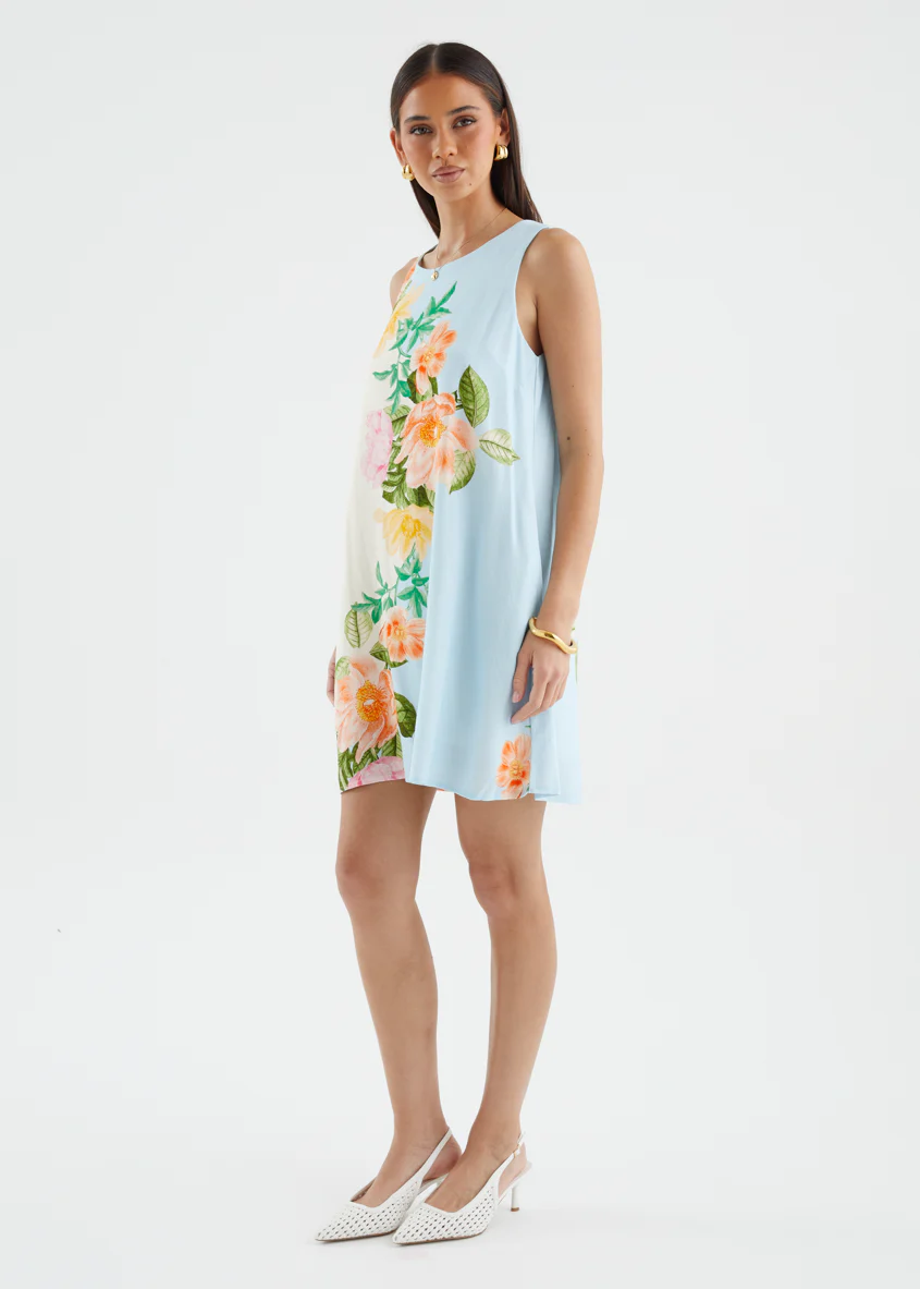 Bonnie Dress - Botanical Blue - Image 6