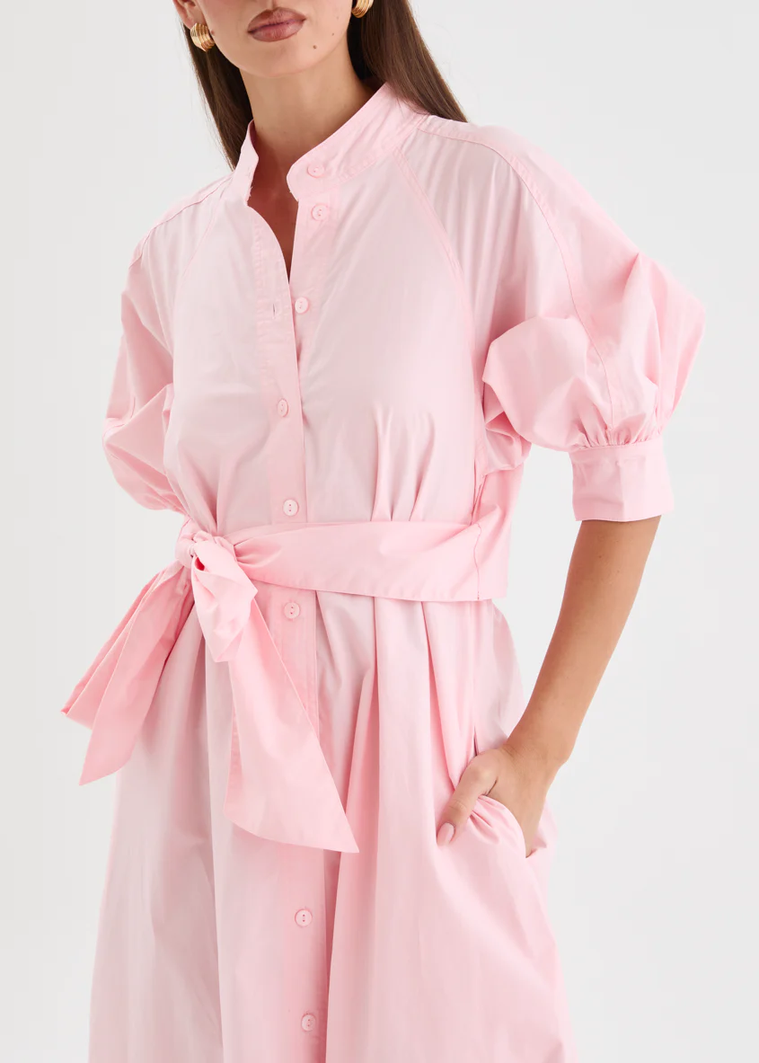 Braiden Midi Dress - Pink - Image 10