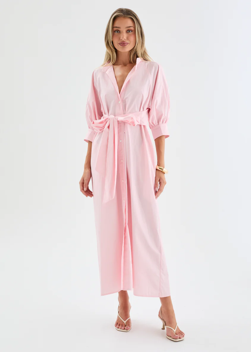 Braiden Midi Dress - Pink - Image 6