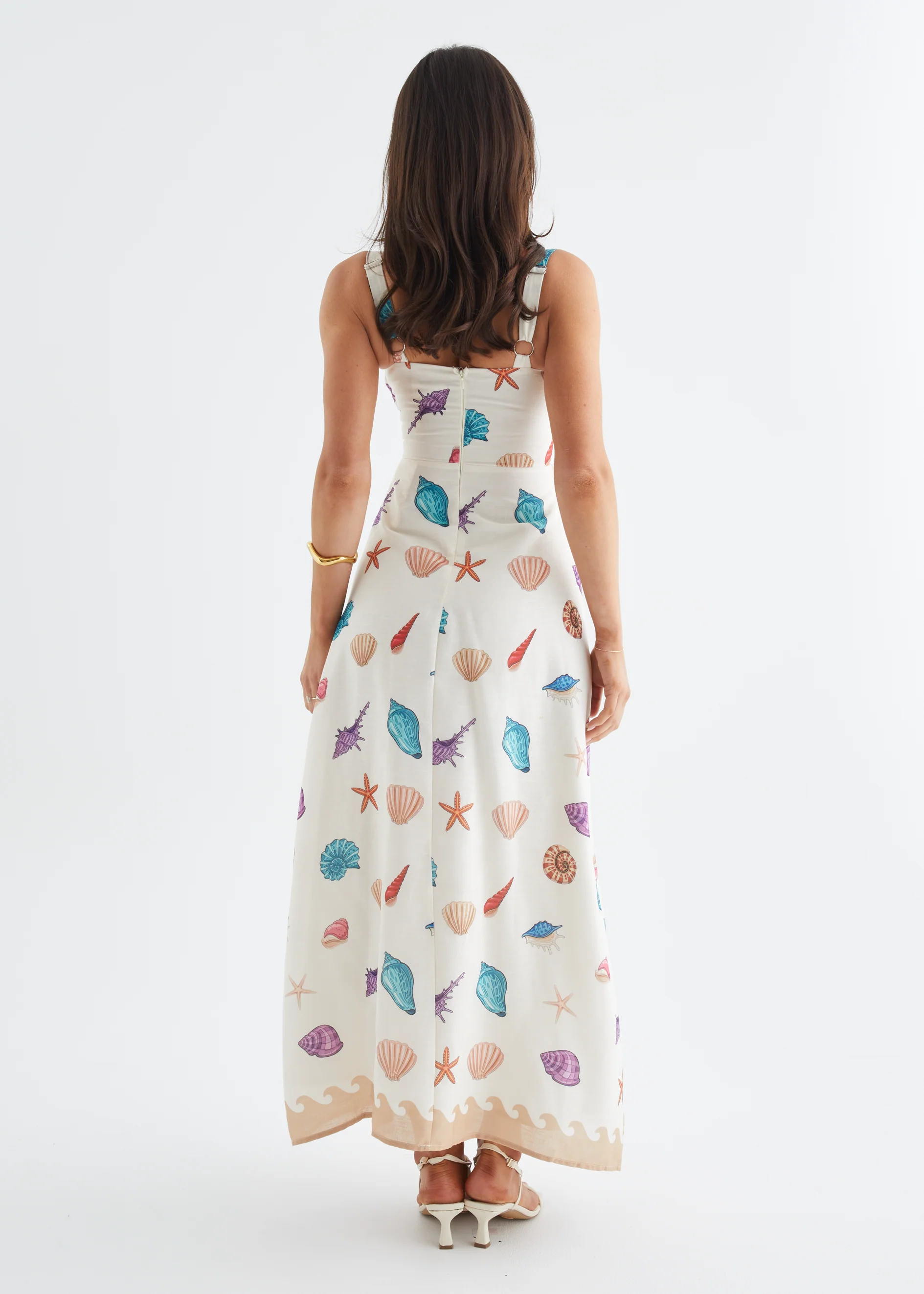 Bronte Maxi Dress - Seashell - Image 13