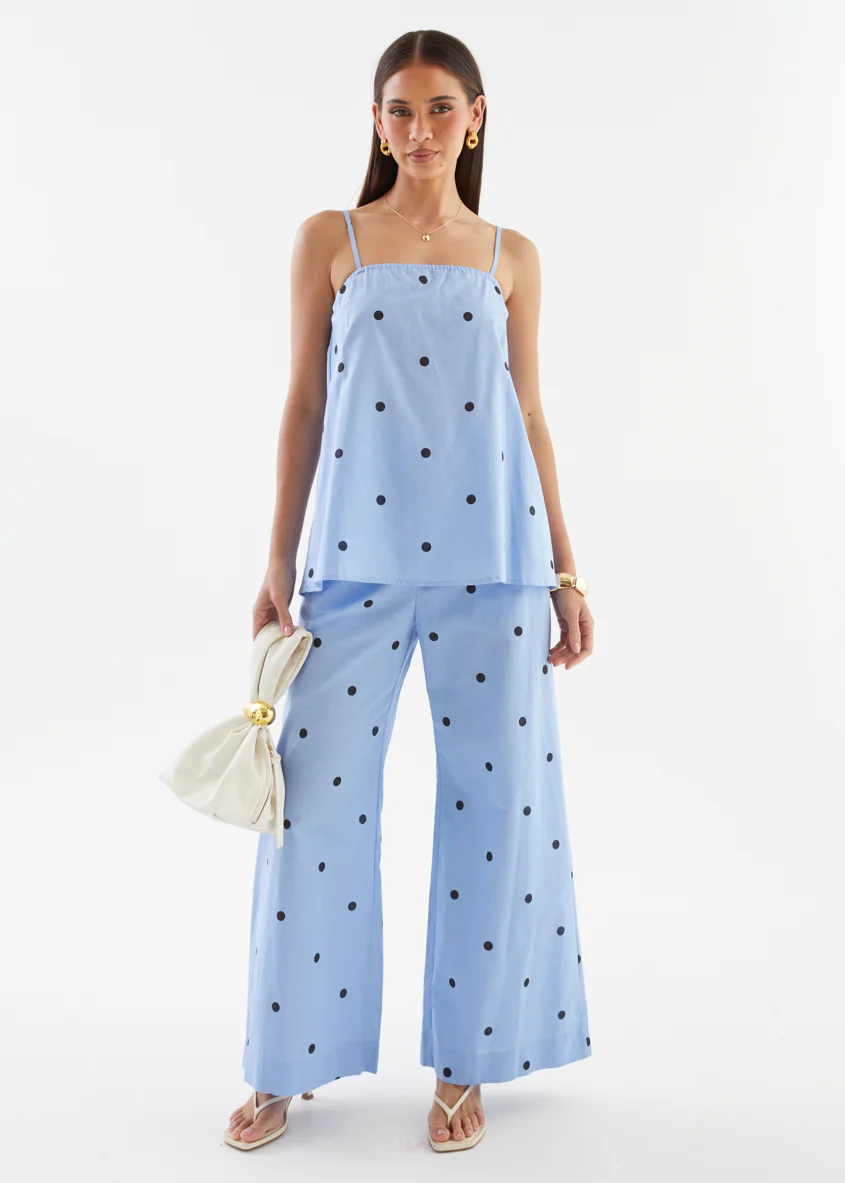 Bryant Cami - Blue Polka