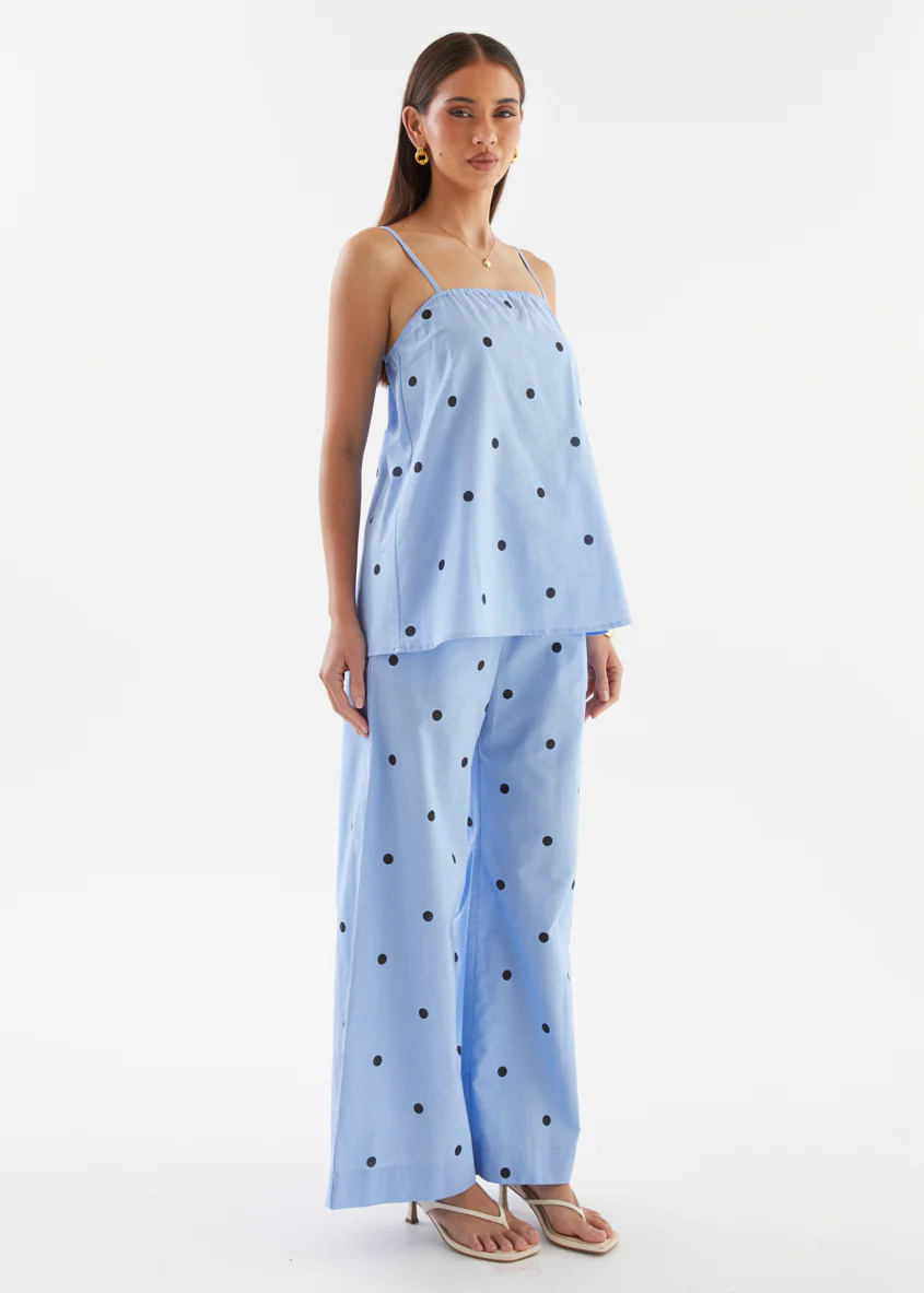Bryant Cami - Blue Polka - Image 9