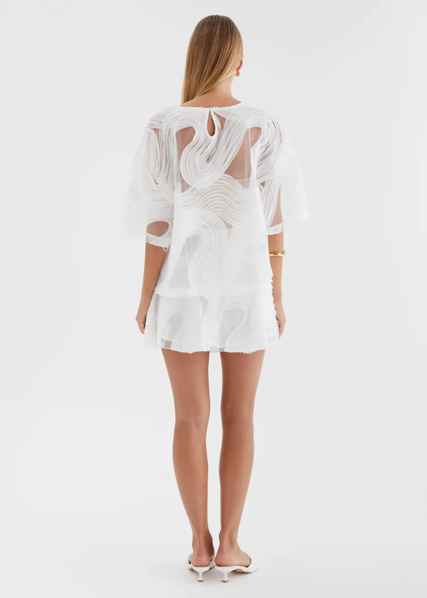 Caesarea Mini Skirt - White - Image 6