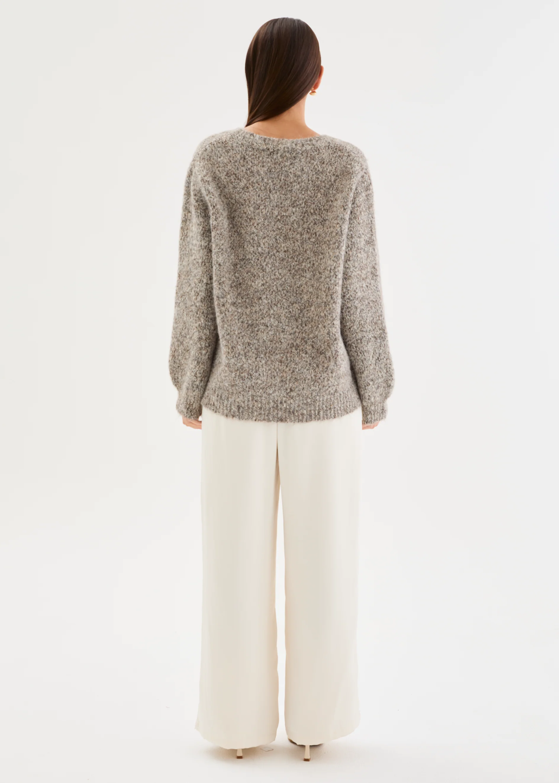 Caileigh Sweater - Coconut Marle - Image 6