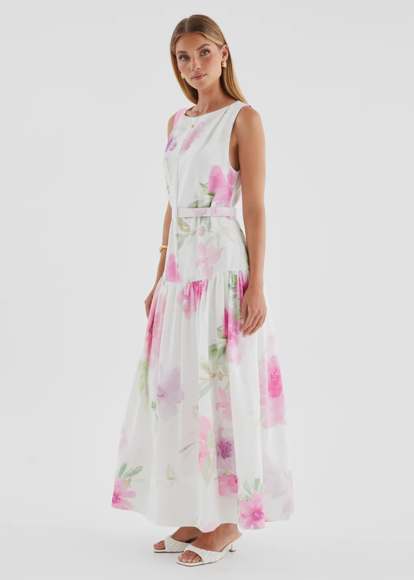 Calypso Maxi Dress - Pink Bouquet - Image 6