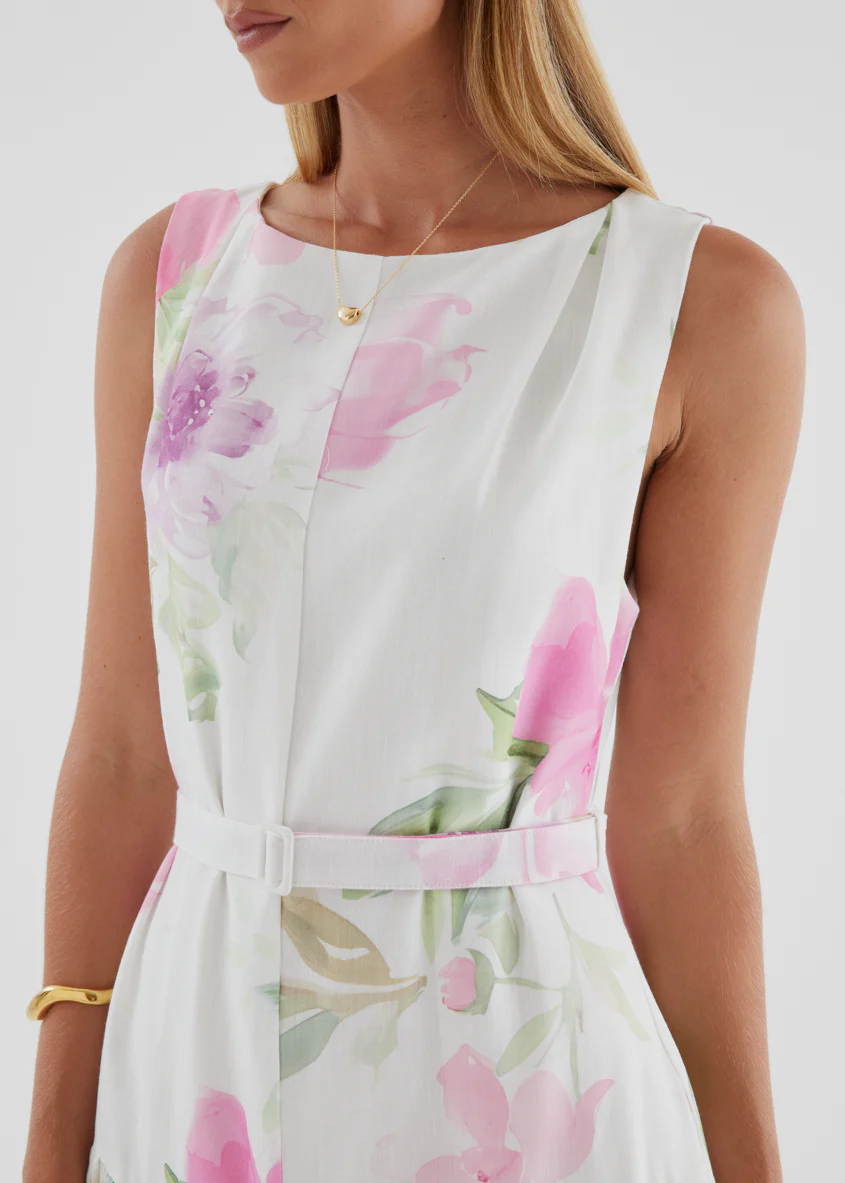 Calypso Maxi Dress - Pink Bouquet - Image 8