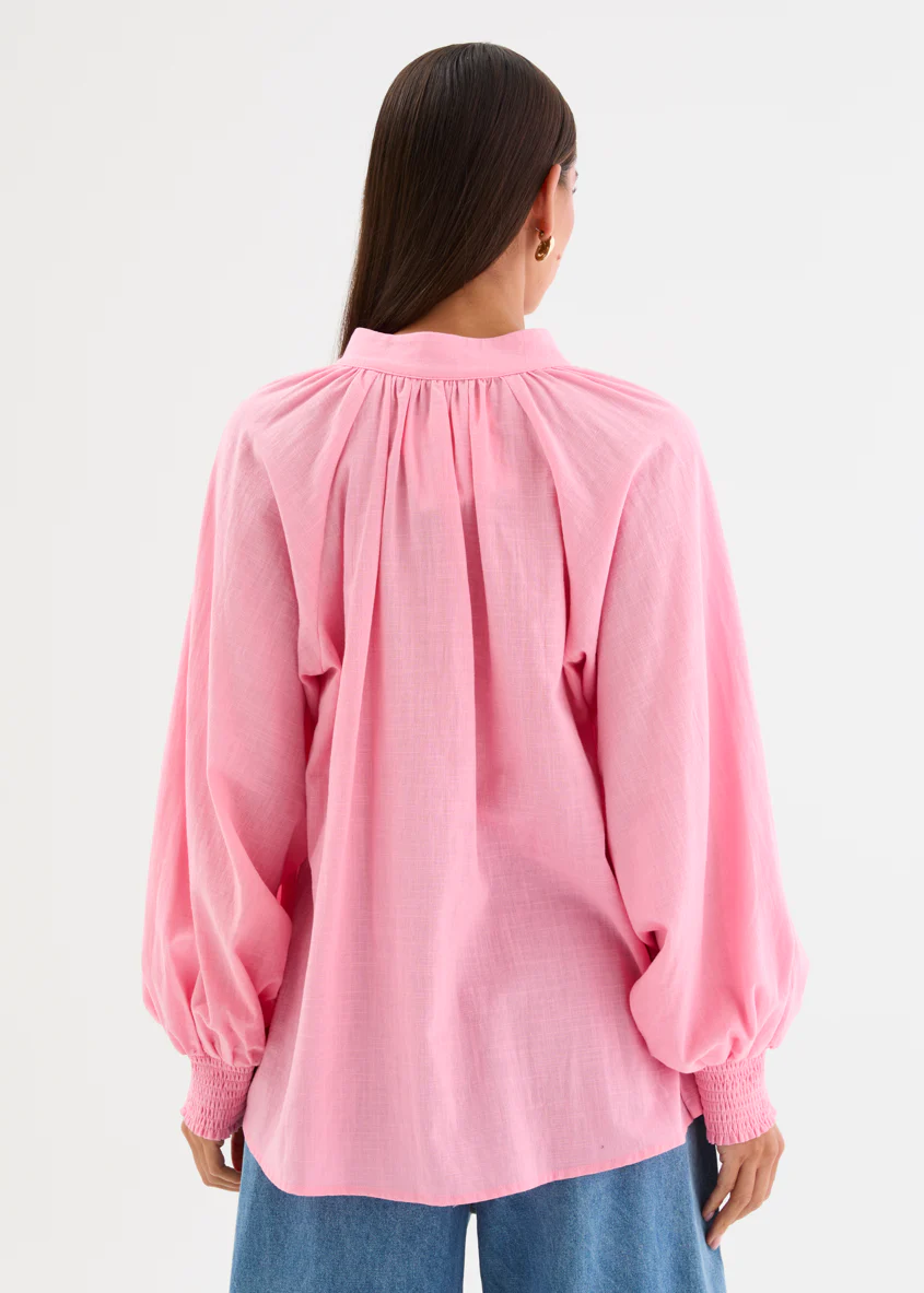 Candace Blouse - Pink - Image 8
