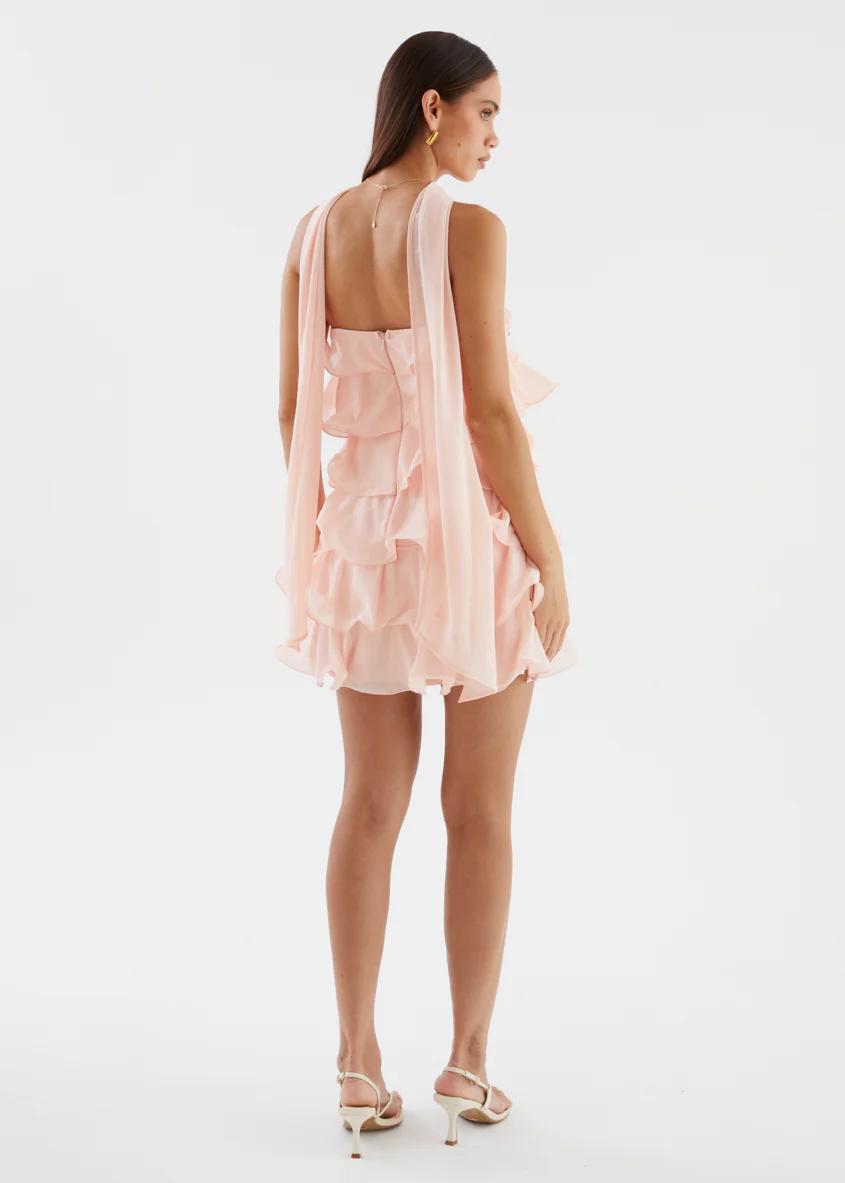 Caroline Strapless Dress - Pink - Image 8